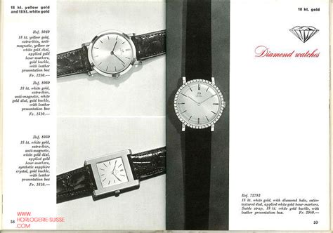 omega watches catalogue pdf|1960 omega watch catalogue.